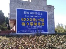 道孚墙体广告的好处
